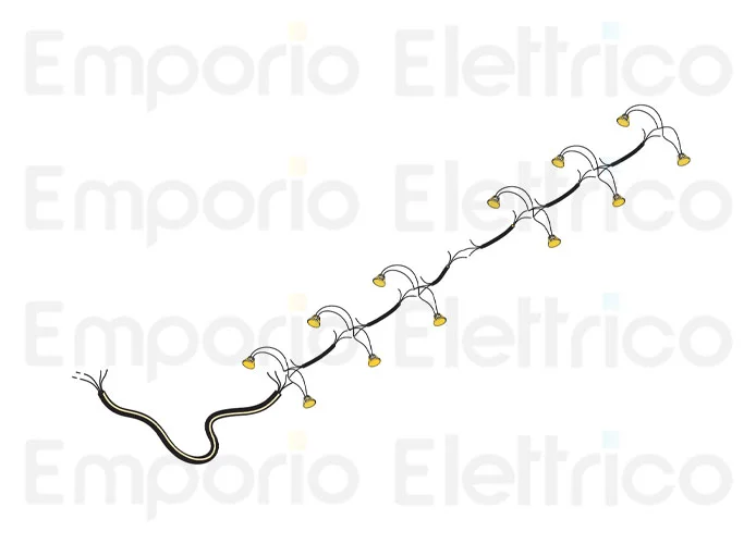 fadini ricambio cavo elettrico con 12 faretti a led per bayt 980 97380
