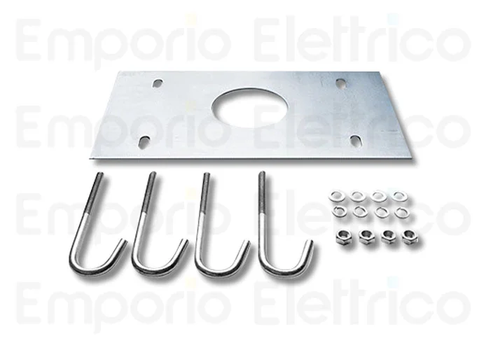 beninca placa de fundación con tirafondos  9623069 ve.p650