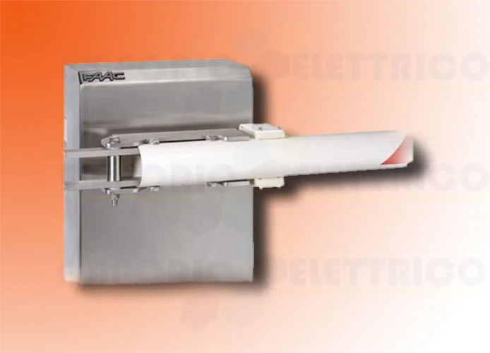 faac elemento de fijación para mástil redonda pivotante inox 428163