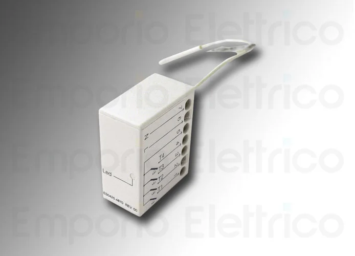 nice tag transmisor empotrable con alimentación de red ttx4
