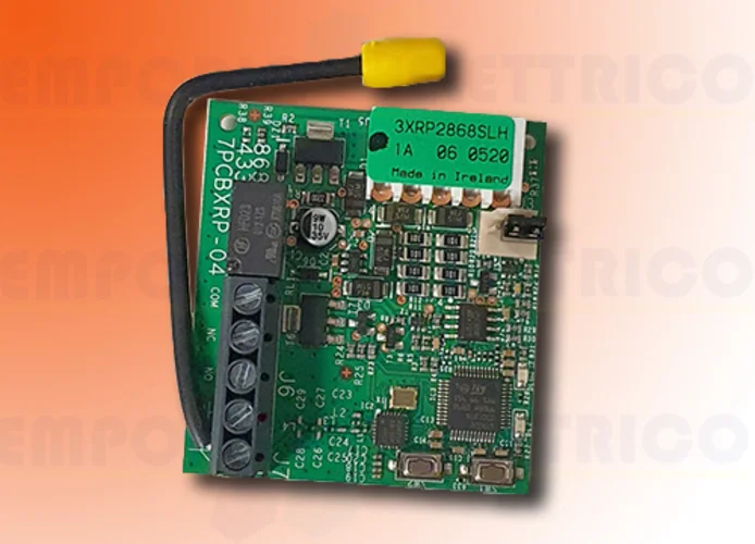 faac receptor enchufable 2 canales 868 mhz rp 868 slh 787828 (new code 787855) 