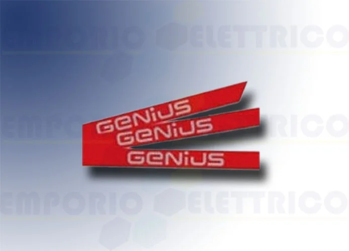 genius kit adhesivos logo genius mástil simple 6100201