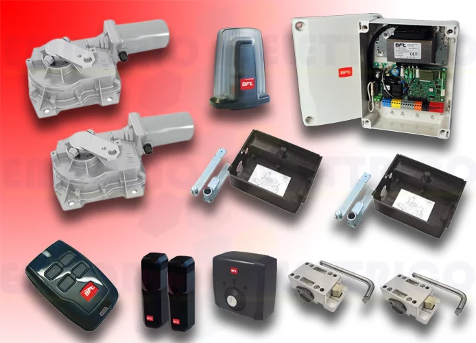 bft kit completo 24v puertas batientes eli bt a35 v empbftelibt