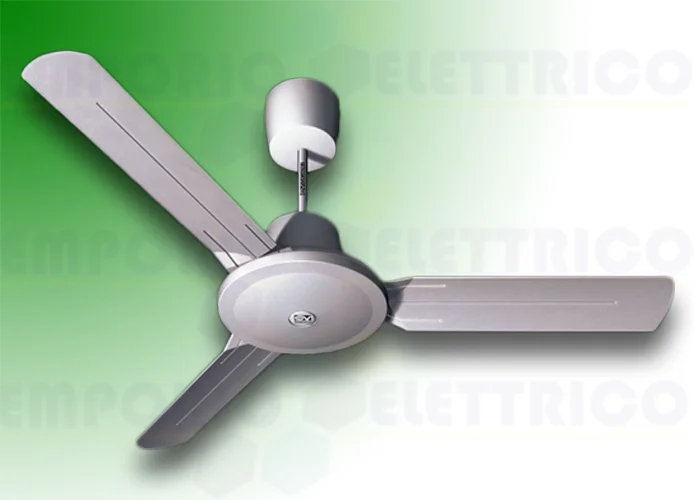 vortice ventilador de techo nordik evolution r 120/48" plata 61754