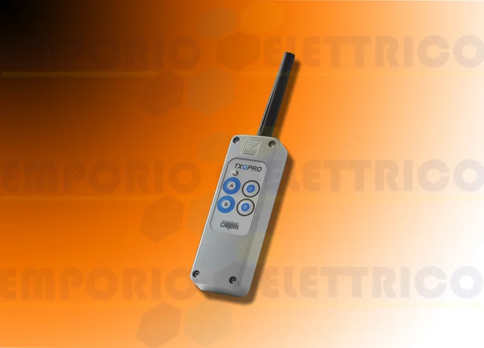 cardin transmisor de 4 funciones 433mhz txqpro449-4a