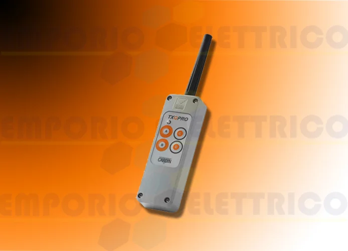 cardin transceptor bidireccional a 4 funciones 433mhz txqpro504bd-4a