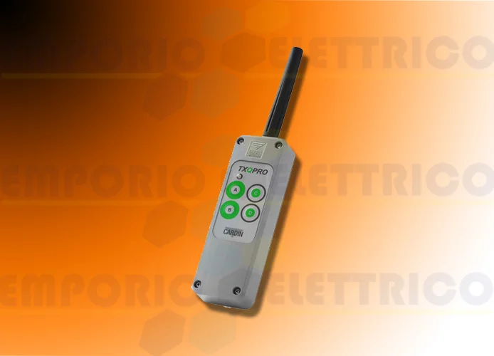 cardin transmisor a 4 funciones 868mhz txqpro508-4a