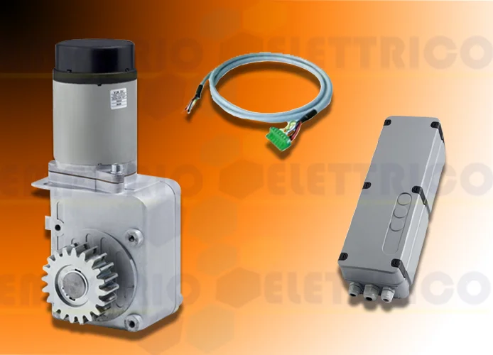 cardin kit integrabile per cancelli scorrevoli fino a 1000kg 24v kt-sli1024cb