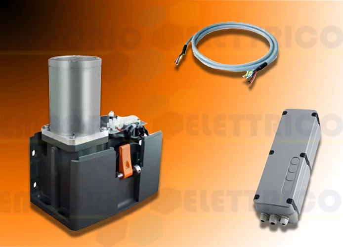 cardin kit integrabile per cancelli scorrevoli fino a 1000kg 24v kt-sli24draco