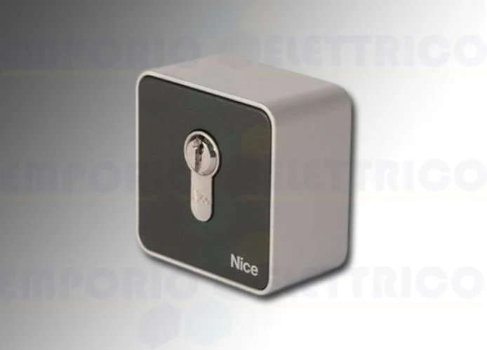 nice selector con llave con cilindro europeo de exterior serie era ekseu