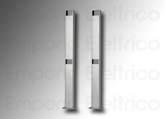 nice 2 pz columna de aluminio h=1000mm para 2 fotocélulas medium era post pph4