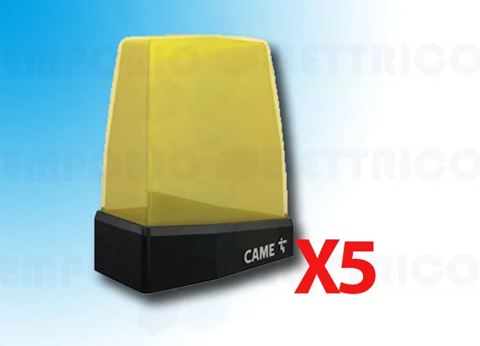came 5 luces de led intermitente 24v/230v amarillo krx1fxsy 806la-0030 5 (ex kled)