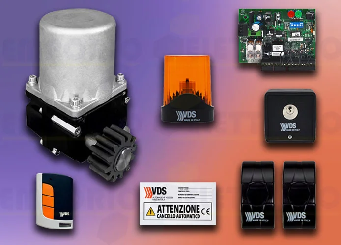 vds automatización kit slim vulcan fm enc 24v 10081/kem