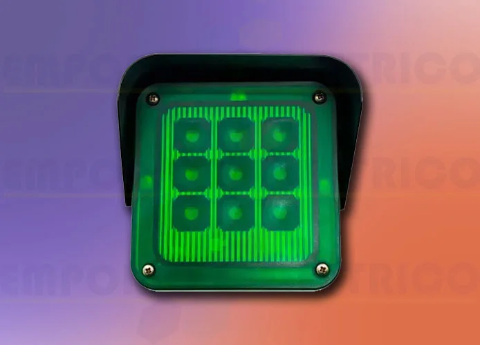 vds semáforo 1 luz verde 12/24v sem-1 550/3050