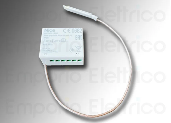 nice interfaz entre epmow y centrales con tecnología nice bluebus ibw