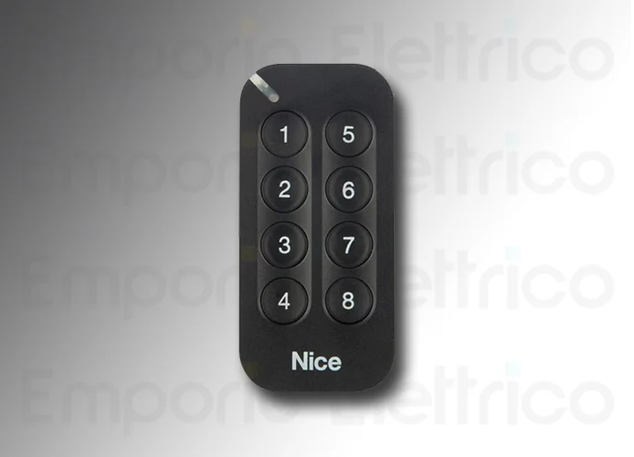 nice transmisor 8 canales con codificación o-code serie mygo 433,92 mhz mygo8