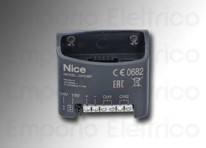 nice interfaz hardware universal receptores enchufable serie oxi ox2ubp