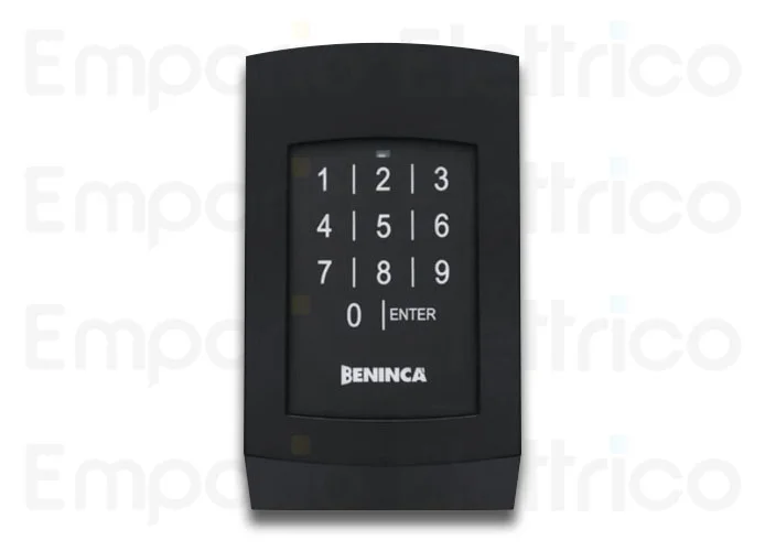beninca teclado inalámbrico de batería con triple codificación  9670002 be.code