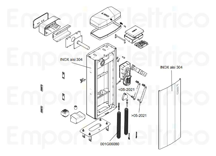came página repuestos para barreras ggt80ax4