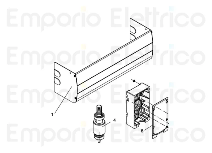 beninca repuesto empaquetadura x zed per adam 9686153