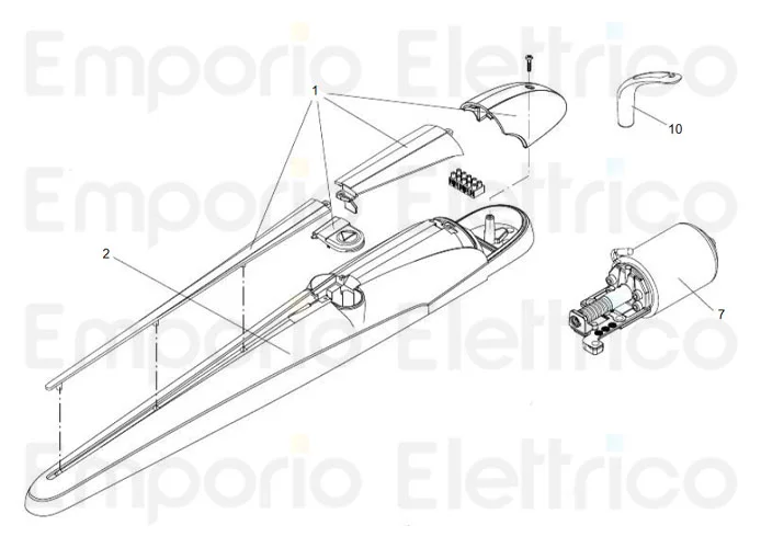 beninca repuesto motor para tom lt 24v por bob2124.dk 968803080