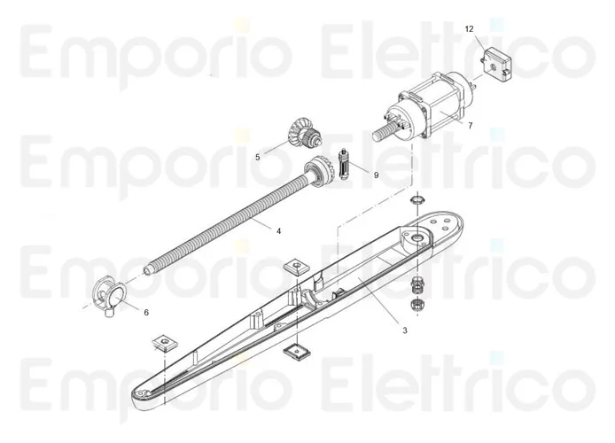 beninca repuesto encoder por bob21me/30me por bob21mae-115 9686701