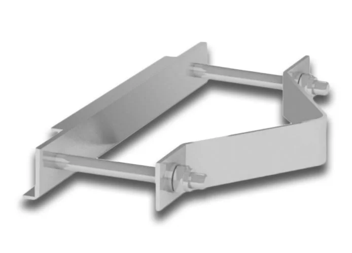 bft kit tornillería y abrazaderas inox para palo ecosol post br 2611115 n99947