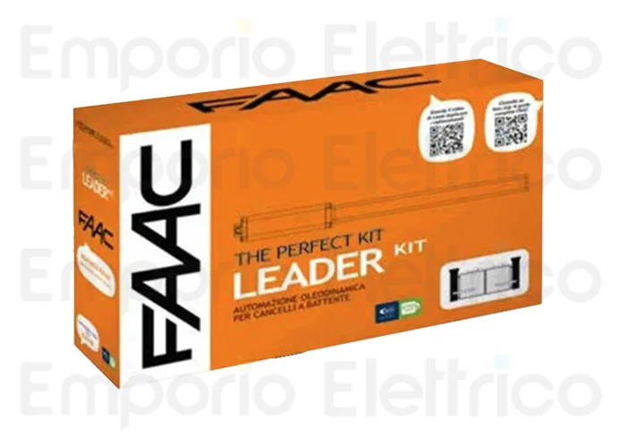 faac kit automatización 230v ac leader kit perfect 105911