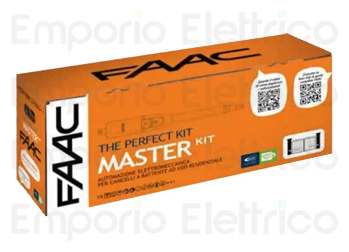 faac kit automatización 230v ac master kit perfect 105910