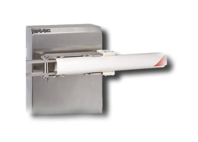 faac elemento de fijación para mástil redonda pivotante inox 428163