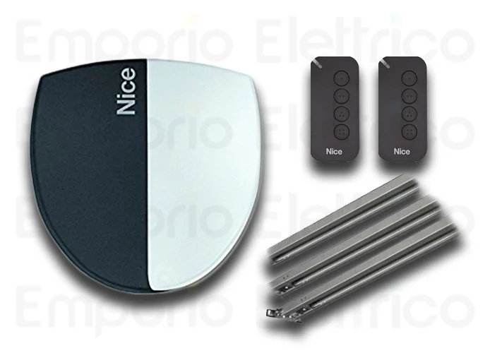 nice kit automatización puerta seccional y basculante 24v spinbus spin20bdkce