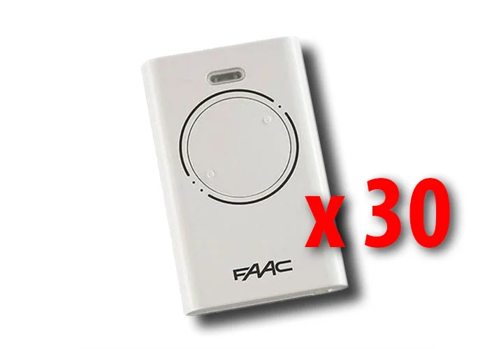 faac 30 mandos 2 canales 433mhz xt2 433 slh lr 787007