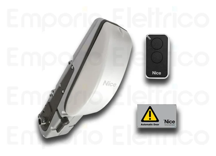 nice kit automatización para puertas basculantes desbordantes 24v tenkit tnlkce