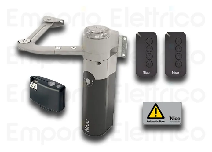 nice kit automatización cancelas batientes walkykit 1024 bd walky1024bdkce