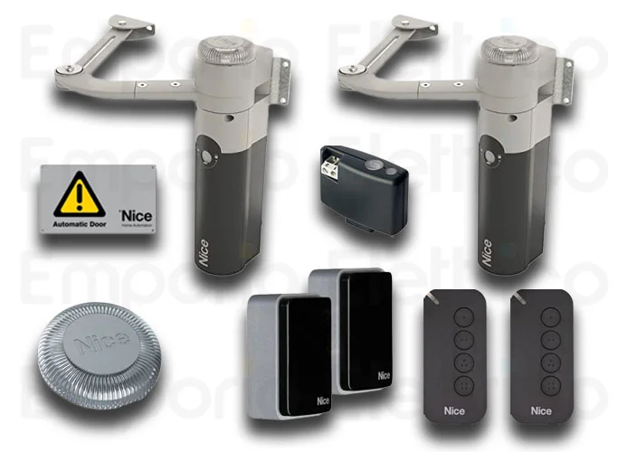nice kit automatización cancelas batientes walkykit 2024 bd walky2024bdkce