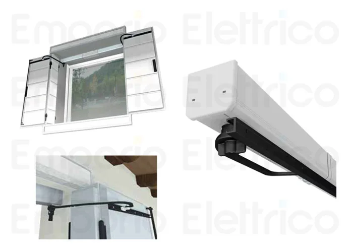 came kit automatización hoja dx dos paneles articulados voilà 24v 001uv005 uv005