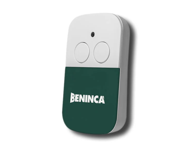 beninca transmisor de 2 canales arc rolling code 433 mhz happy.2va 9863202