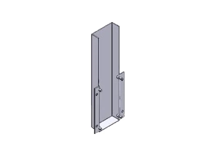 came repuesto pestaña conexión mástil rectangular 60x40 119rig044
