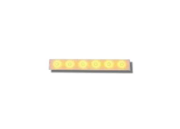 cardin luz intermitente electrónico led amarillo 24v wall