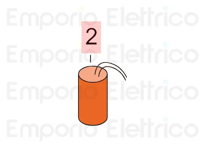 faac repuesto condensador 12,5 uf *f0120* 7601252