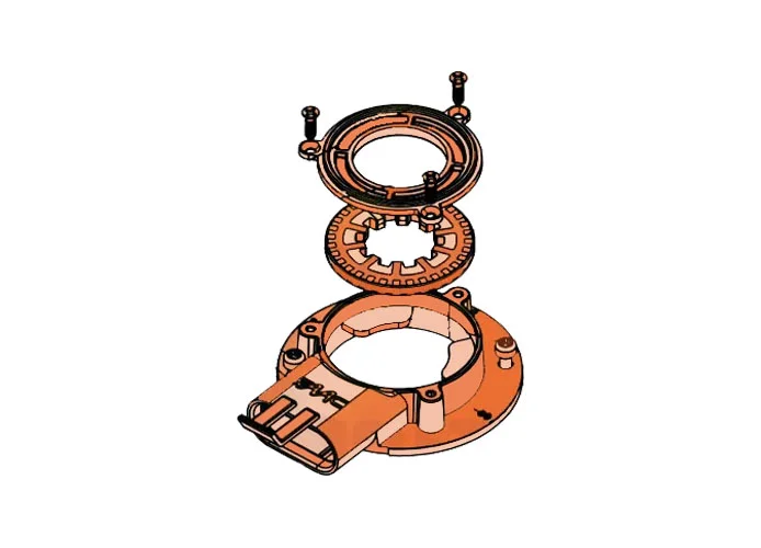 faac repuesto soporte plástico encoder s700h/s800h 63000170