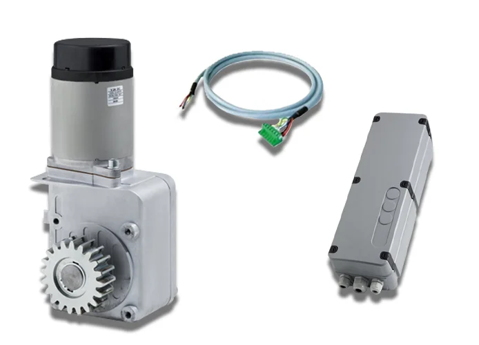 cardin kit integrabile per cancelli scorrevoli fino a 1000kg 24v kt-sli1024cb