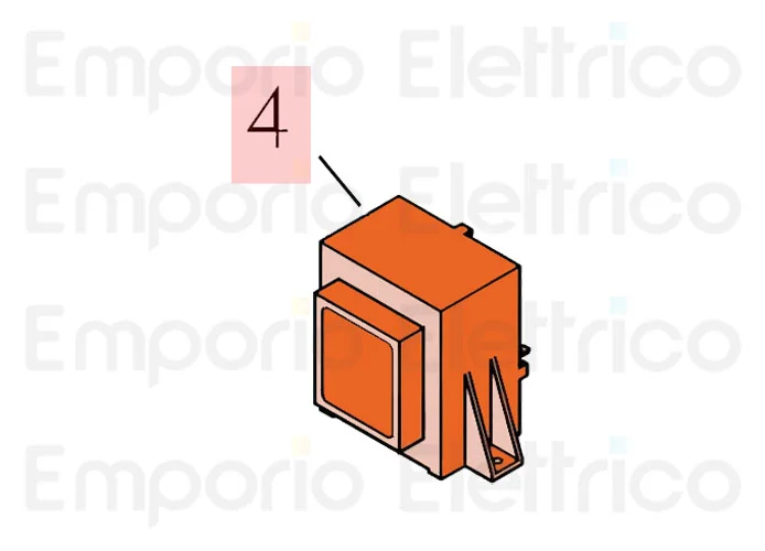 faac repuesto transformador 230v-18v/15va res.-fl.780d 7501365