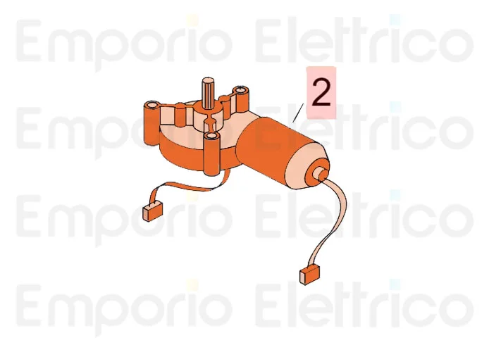 faac repuesto motor d600/zodiac 60 7706105