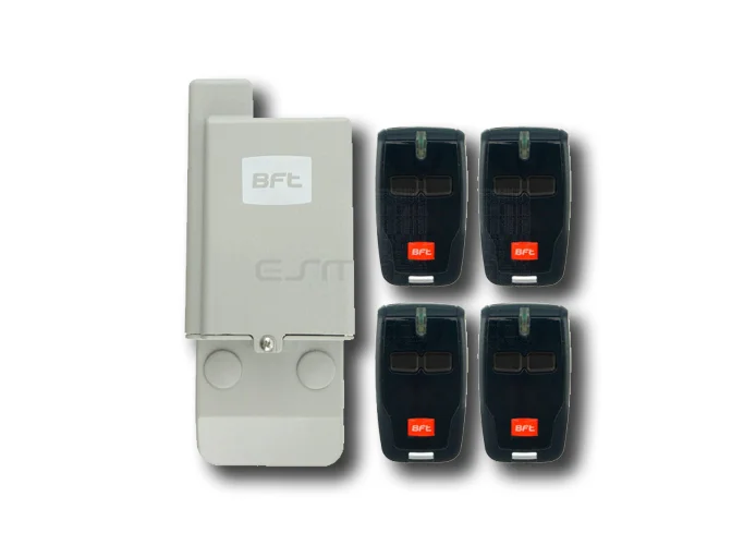 bft kit receptor y 4 transmisores radio 4 mitto kit p111772 2611368