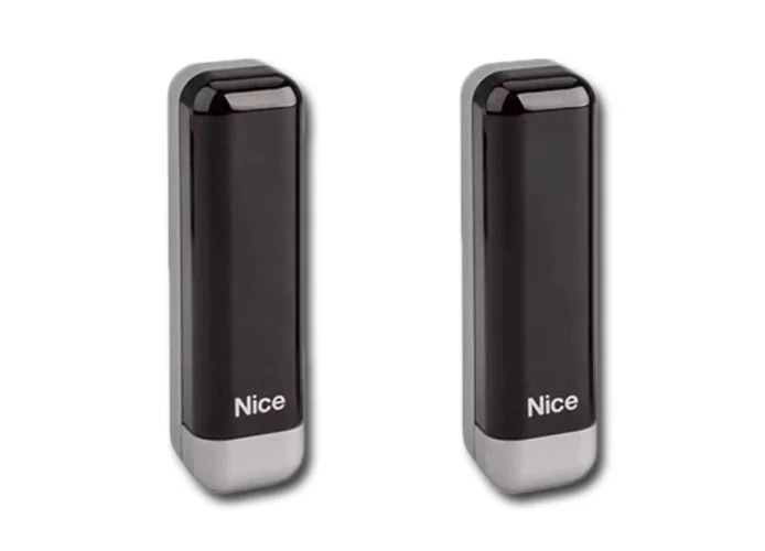 nice pareja de fotocélulas slim de exterior 24vac/vdc era photocell s eps