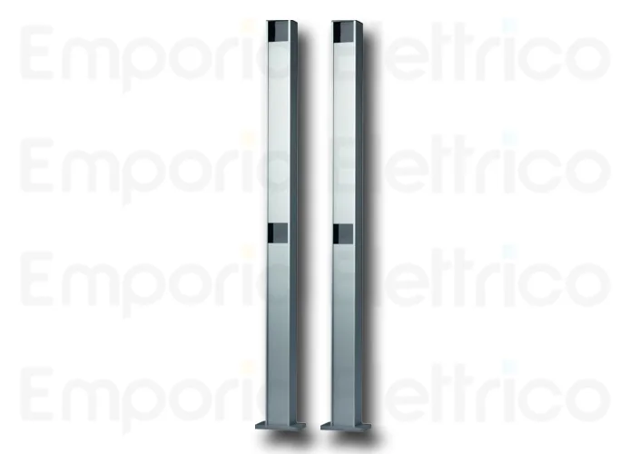 nice 2 pz columna de aluminio h=1000mm  para 2 fotocélulas medium/large era post pph2