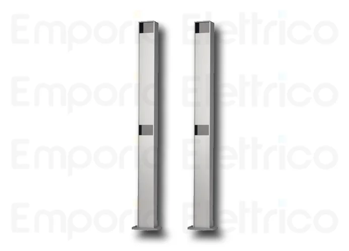 nice 2 pz columna de aluminio h=1000mm para 2 fotocélulas medium era post pph4