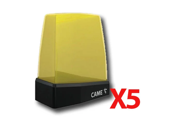 came 5 luces de led intermitente 24v/230v amarillo krx1fxsy 806la-0030 5 (ex kled)
