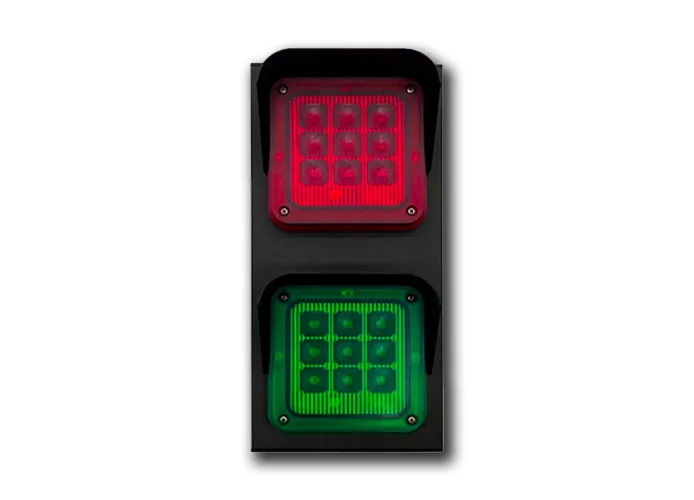 vds semáforo 2 luces roja/verde 12/24v sem-2 550/3018